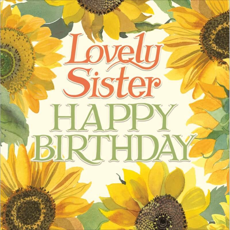 Emma Bridgewater Sister Birthday Card