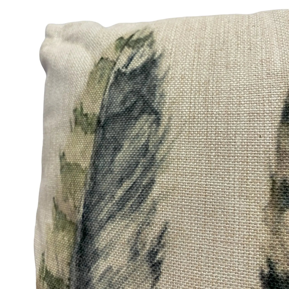 Feathers Print Fabric Cushion