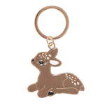 Felicity Fawn Baby Deer Enamel Keyring
