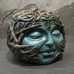 Forest Green Man Trinket Box