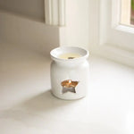 White Freckleface Star Wax Melter Warmer