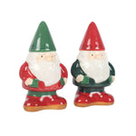 Gnome Ceramic Salt And Pepper Set