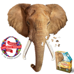 Elephant Shaped 700 Piece Jigsaw Puzzle | Madd Capp