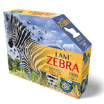 Zebra Shape 1000 Piece Jigsaw Puzzle by Madd Capp in Southend