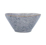 Blue Speckled Stoneware High Sided Bowl Medium by Gisela graham Southend