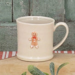 Gisela Gingerbread Man Stoneware Mini Mug