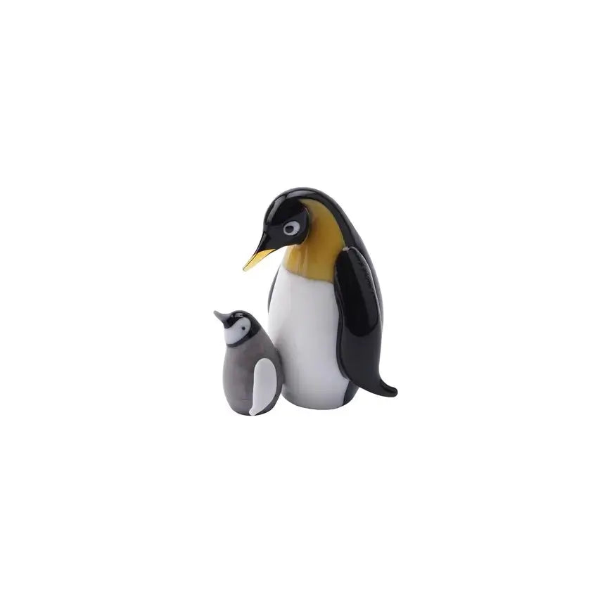 Artisan Glass Penguin Trinket Ornament