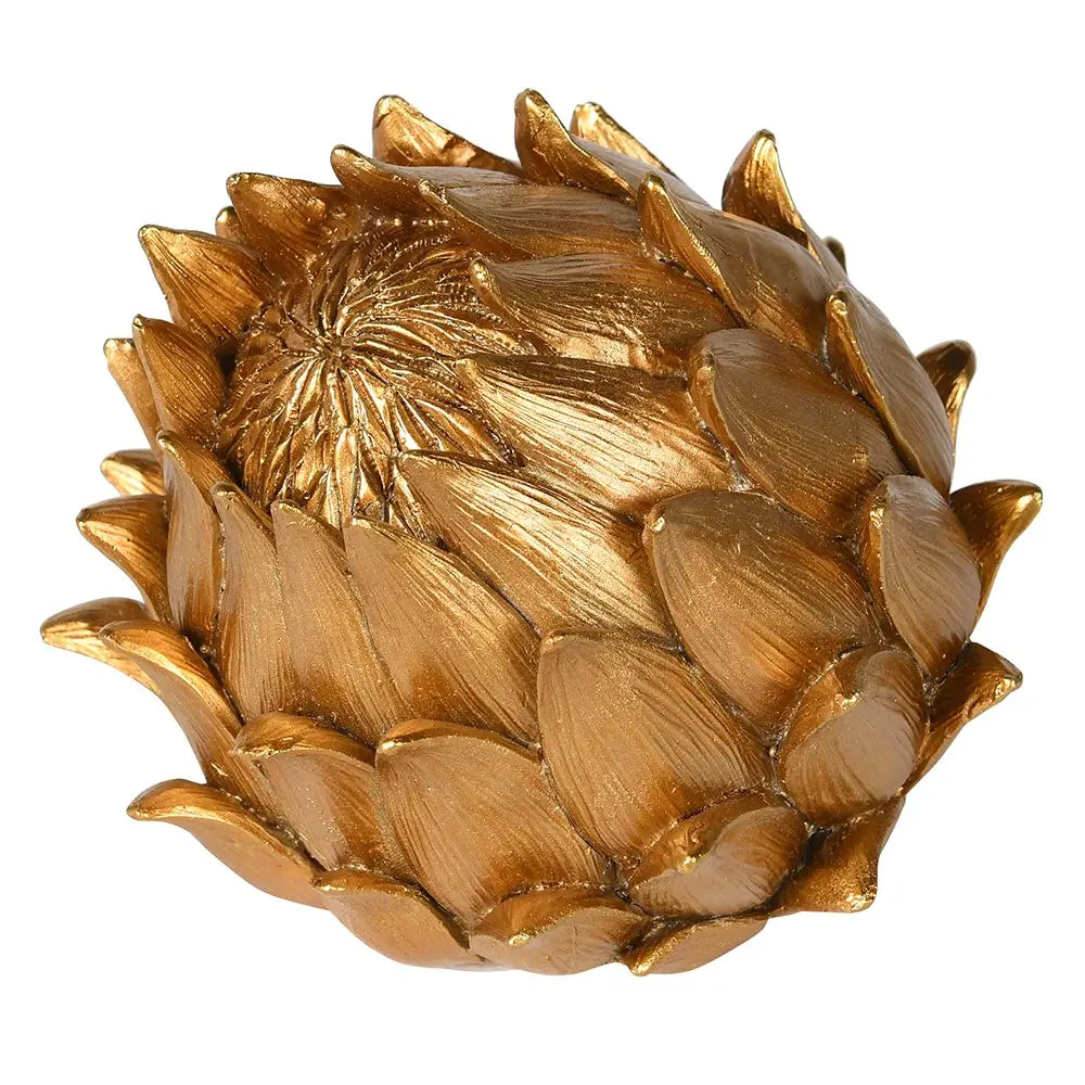 Decorative Gold Protea Ornament