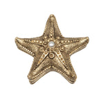 Gold Starfish Trinket Box