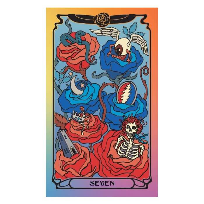 Seven Grateful Dead Tarot Card - Official