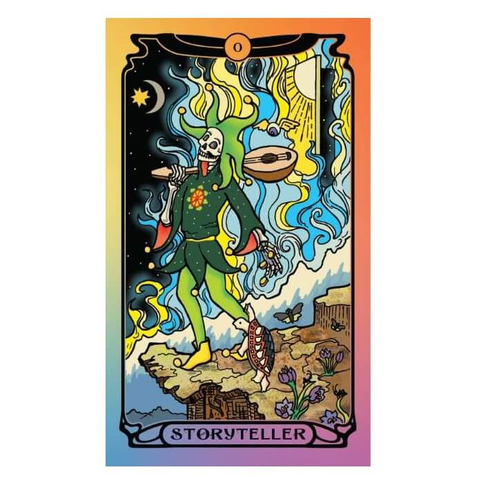 Storyteller Grateful Dead Tarot Card - Official