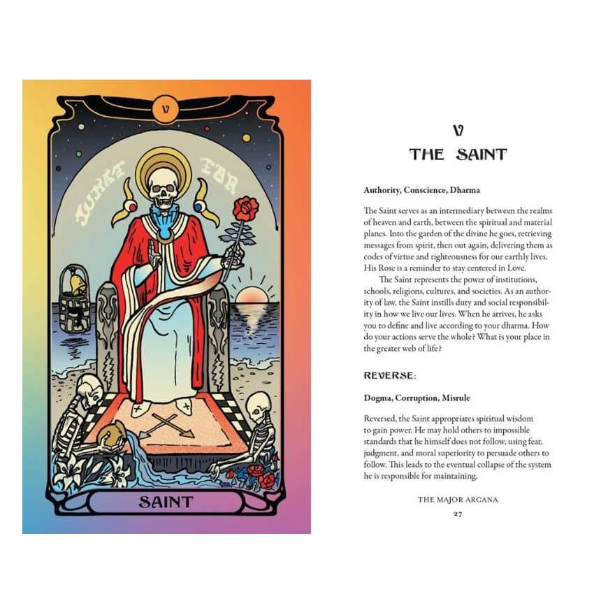 The Saint Grateful Dead Tarot Guide Book