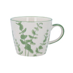 Green Eucalyptus design mug by Gisela Graham