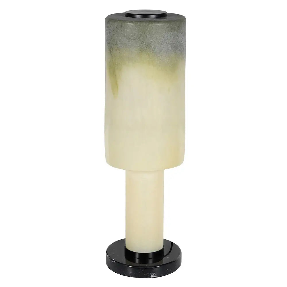 Green Ombre Glass Table Lamp