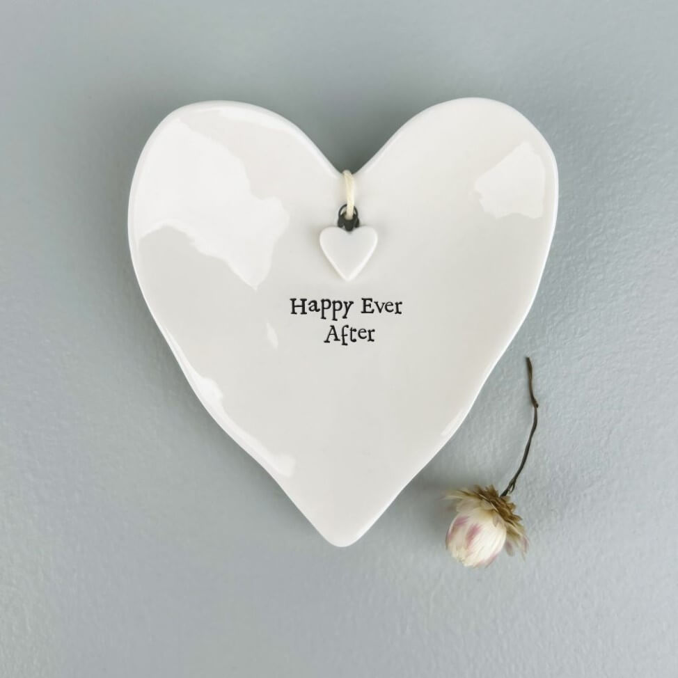 Happy Ever After Porcelain Ring Dish