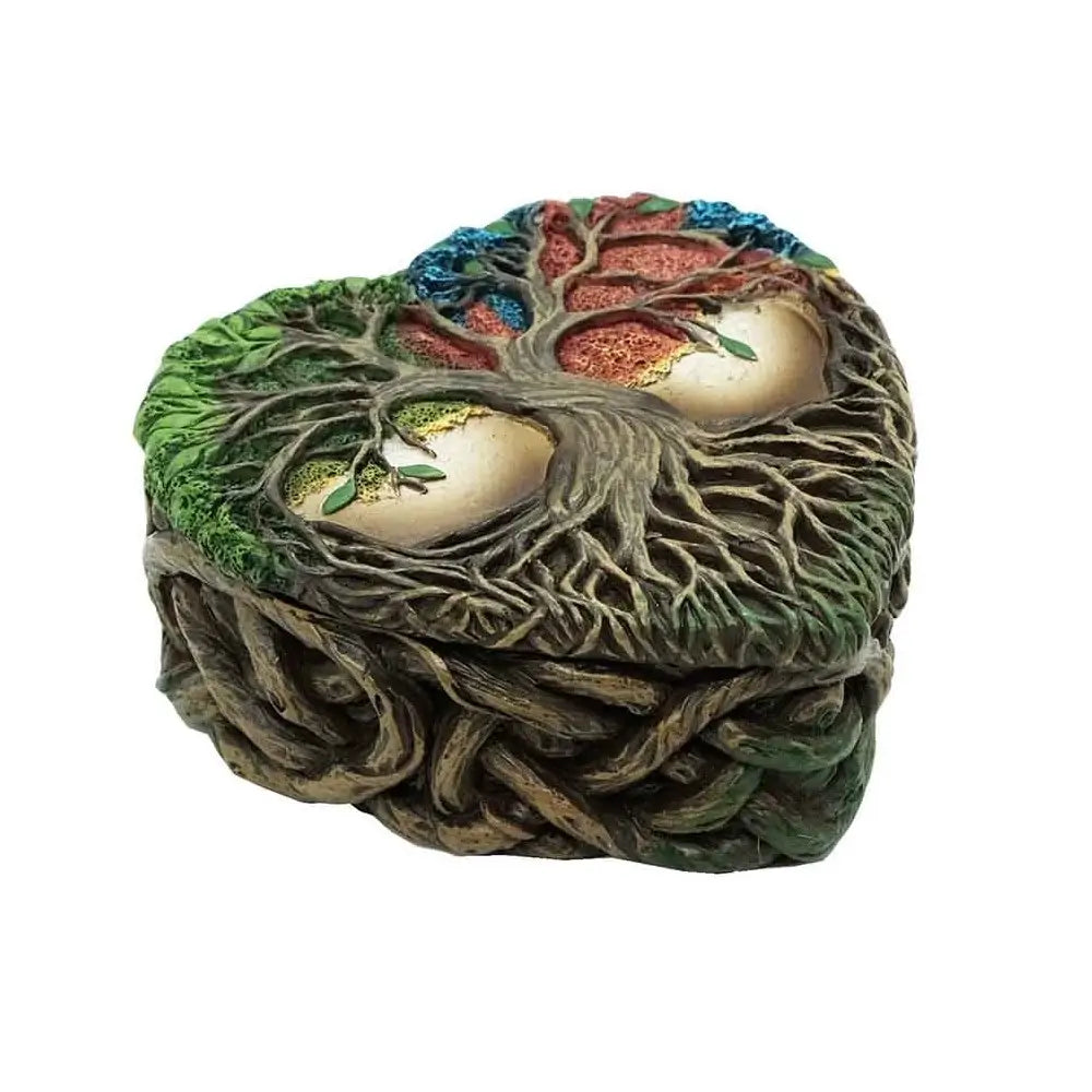 Heart Shape Tree of Life Trinket Box in Southensd gift shop