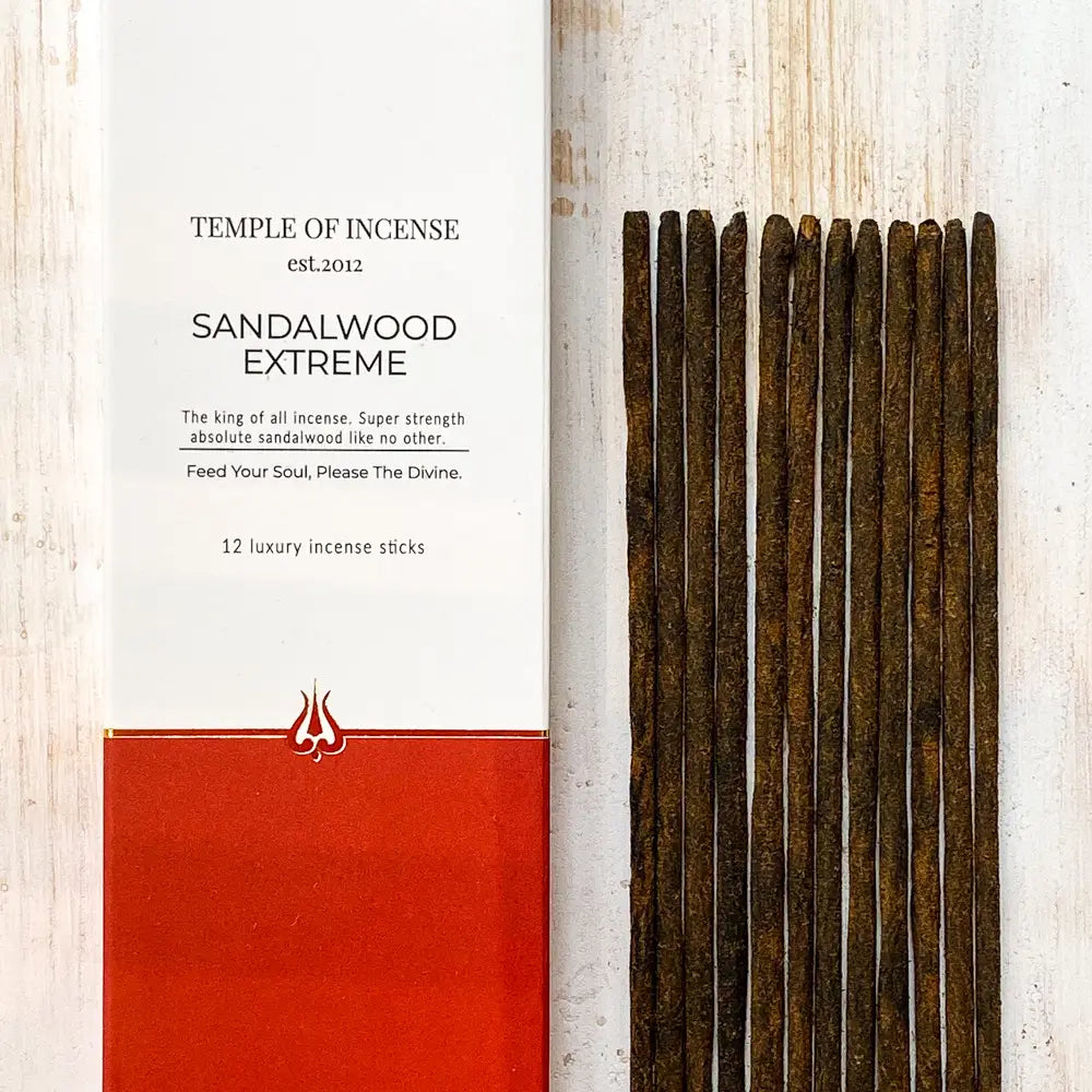 Buy premium Sandalwood Incense Sticksby Temple of Incense in Southend at incense shop Under the Sun in Southend