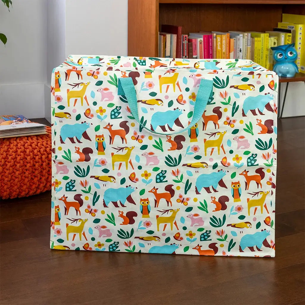Woodland Animals Jumbo Storage Bag