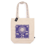 I Am Bright Hop Hare Cotton Tote Bag