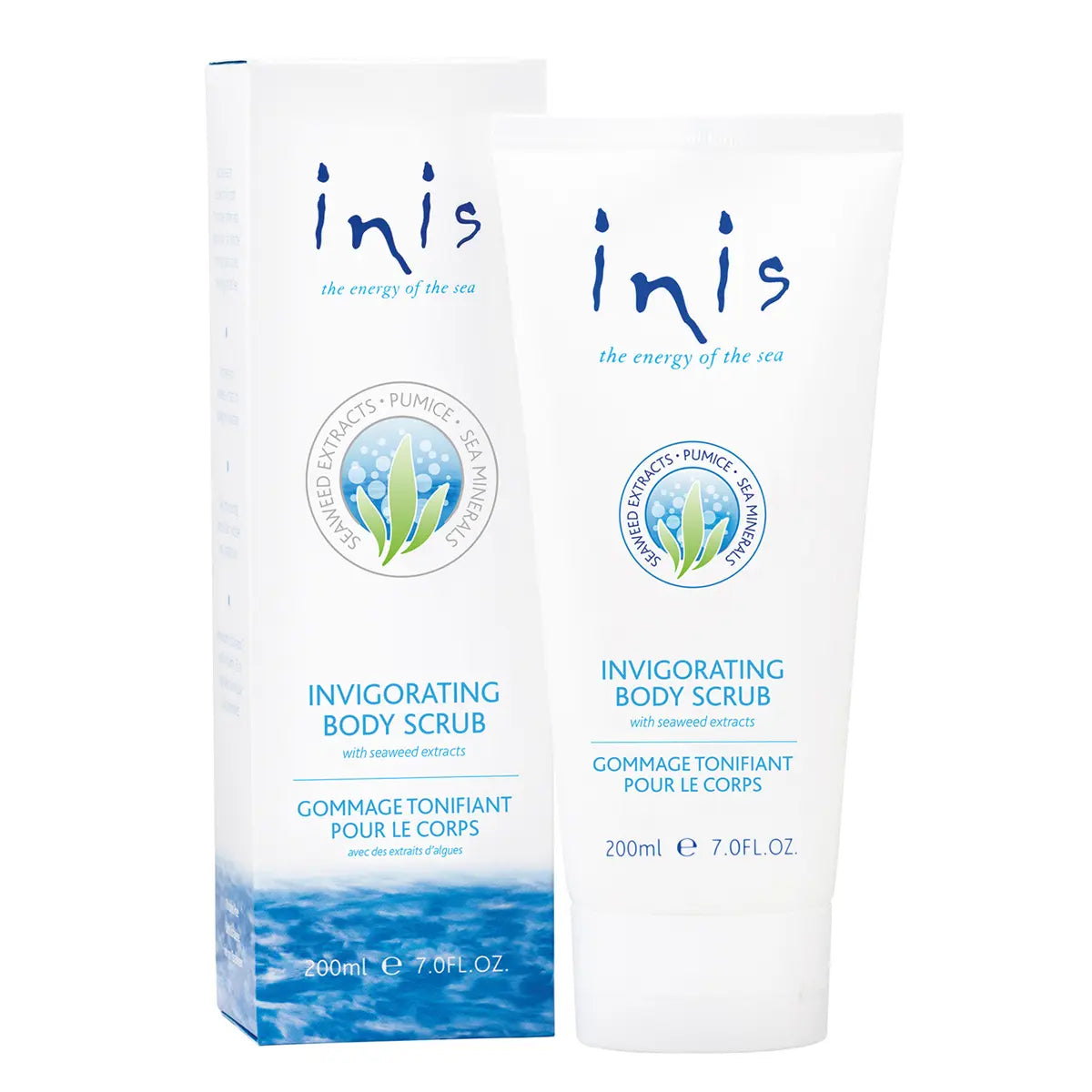 Buy Inis Invigorating Body Scrub at Southend Inis stockist Under the Sun.