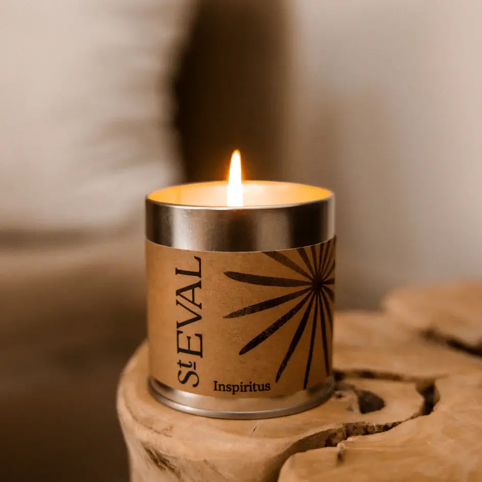 St Eval Inspiritus scented Candle Tin in Southend