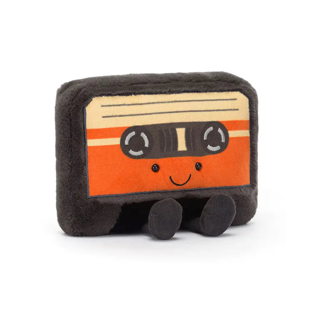 Buy Jellycat Amuseables Retro Cassette Tape in Southend at stockist shop Under the Sun