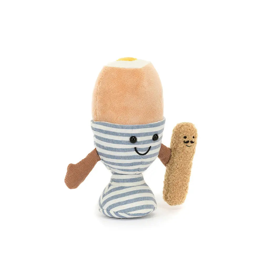 Jellycat Amusables Eggetha Egg & Lance Soldier soft toy in Southend