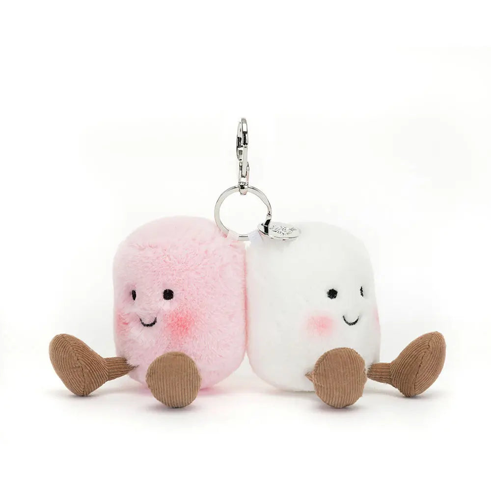 Buy Jellycat Amuseables Pair of Marshmallows Bag Charm in Southend at gift shop Under the Sun