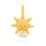 Jellycat Amuseables Sun Musical Pull at Under the Sun shop in Southend