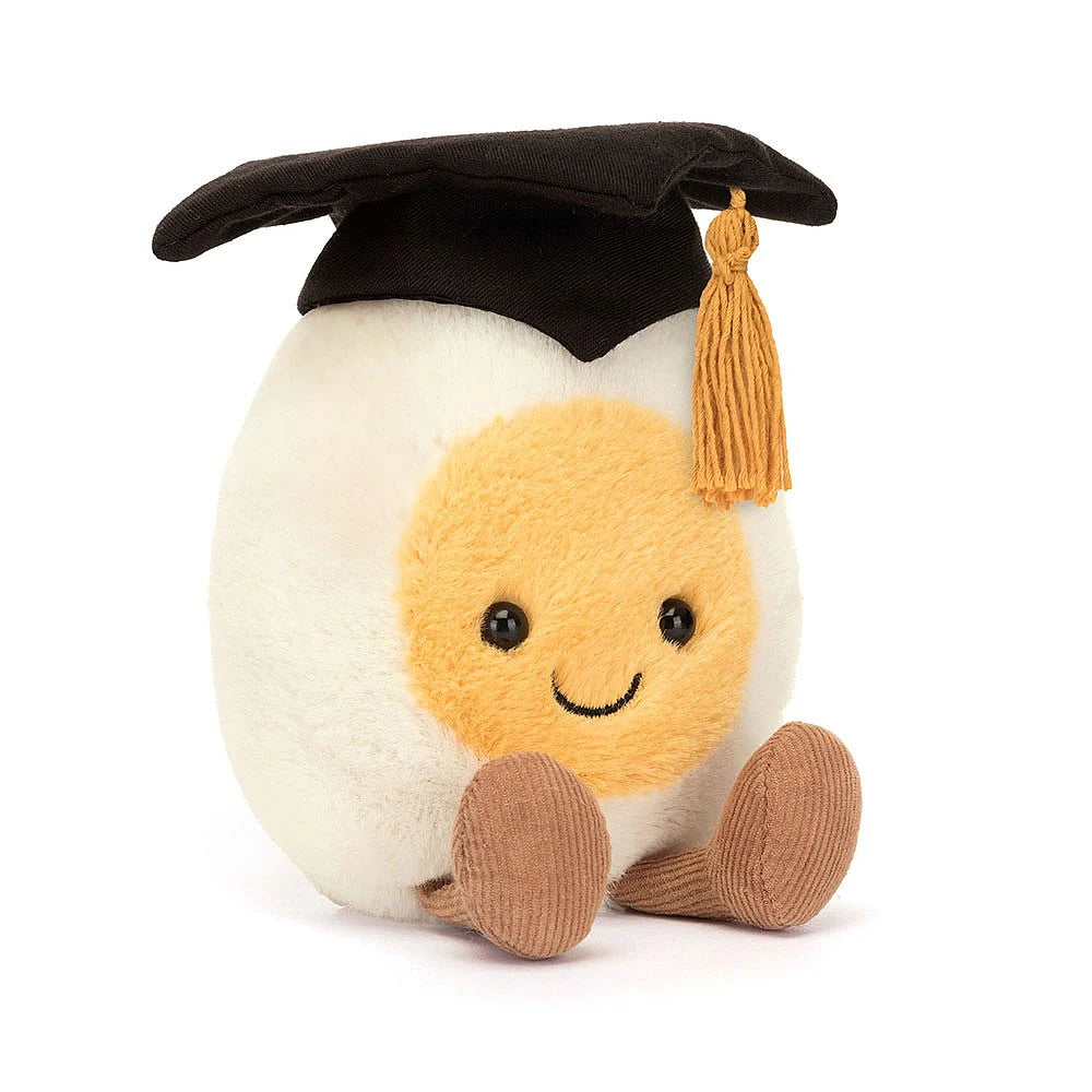 Buy Jellycat Graduation Amuseable Boiled Egg in Southend shop Under the Sun