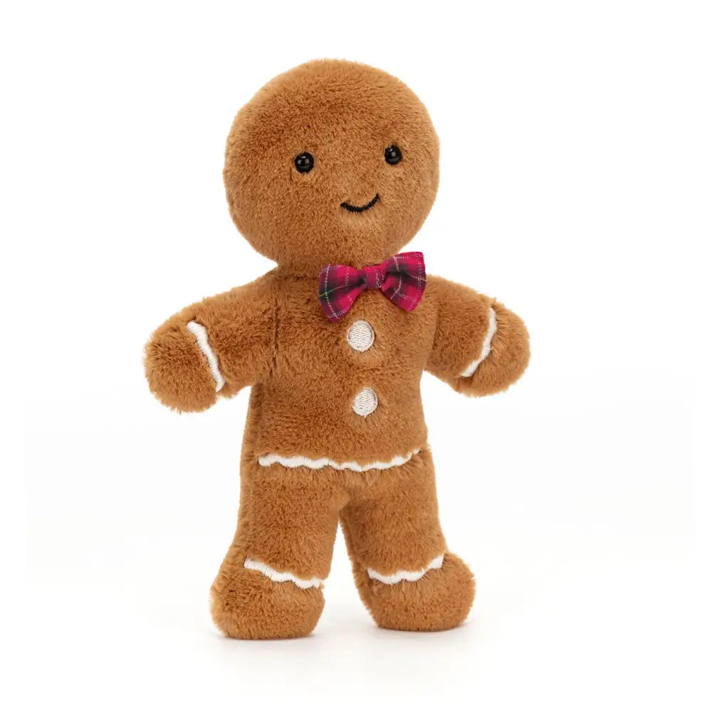 Jellycat Jolly Gingerbread Fred to buy in Southend at jellycat shop Under the Sun