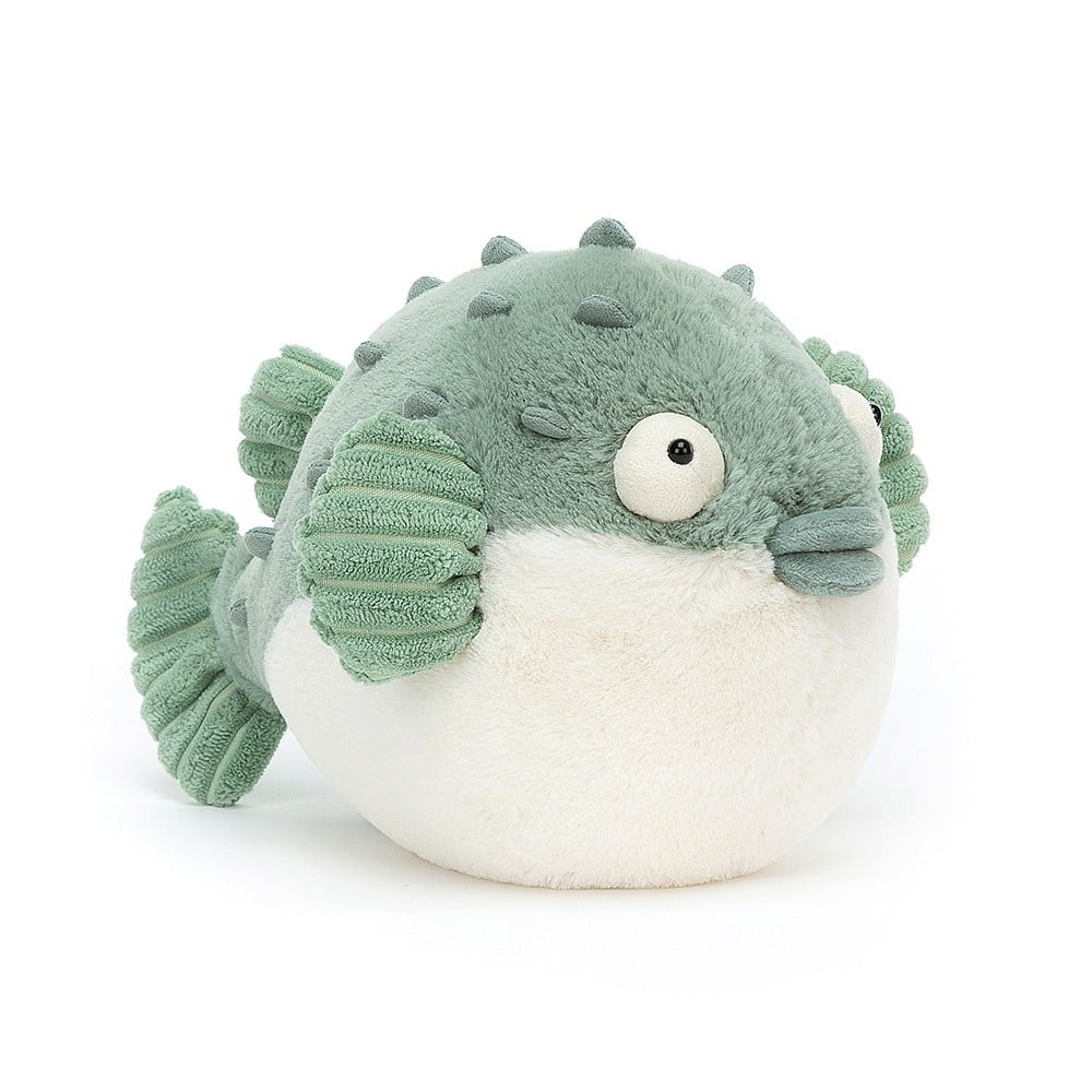 Jellycat Pacey Pufferfish at Under the Sun Southend stockist shop