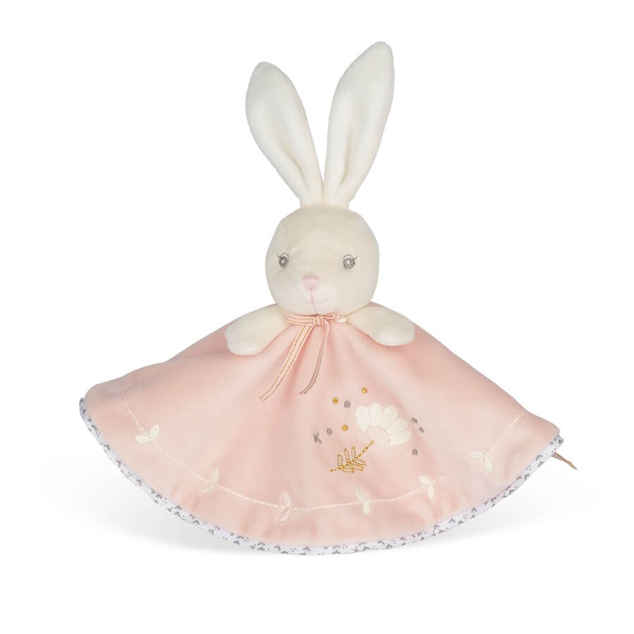 Kaloo Perle Round Doudou Rabbit Pink Comforter