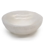 Large Round Polished Selenite Trinket Bowl