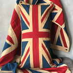 Marine Union Jack Cushion Pillow. L76cm