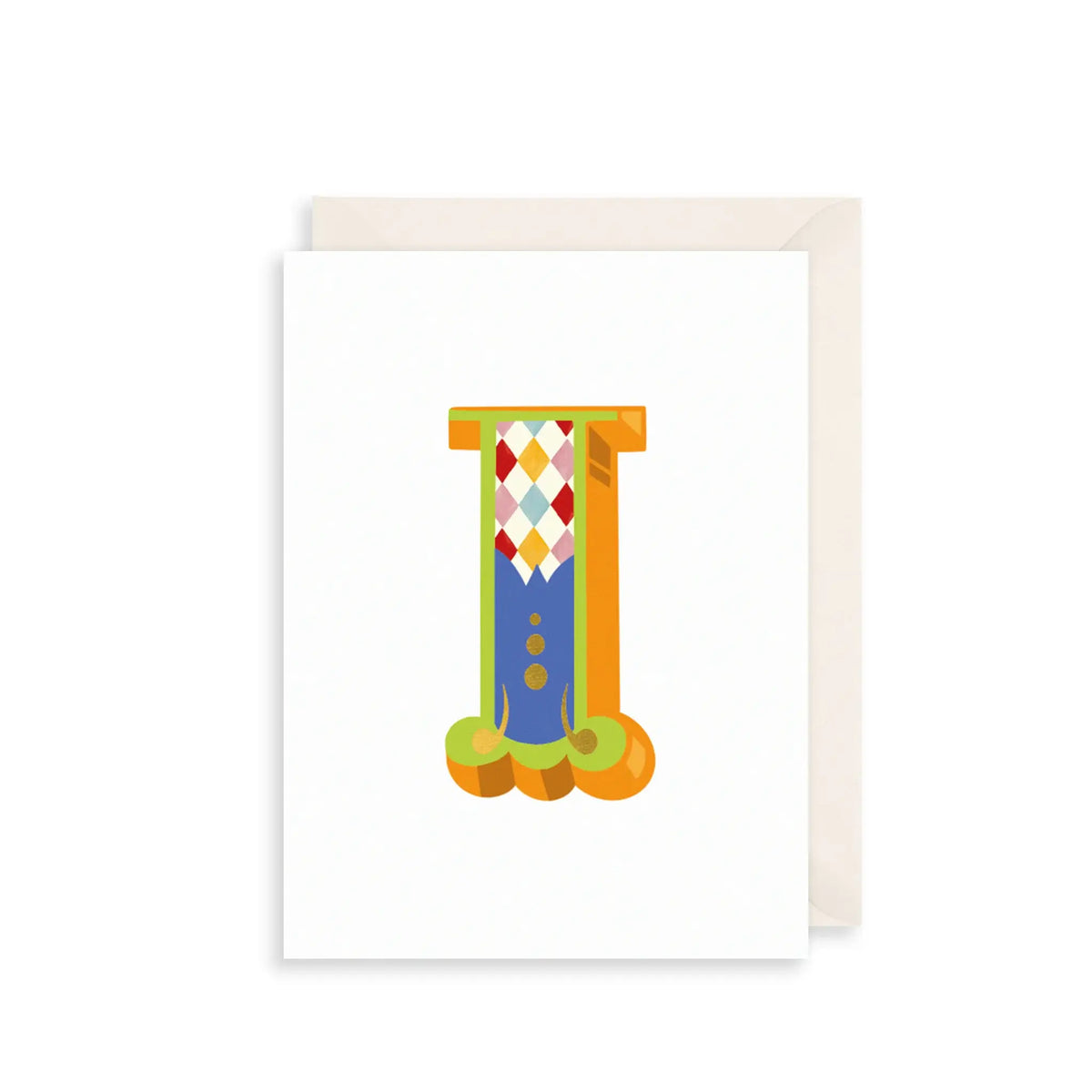 Fairground Style Alphabet Letter Card A-Z