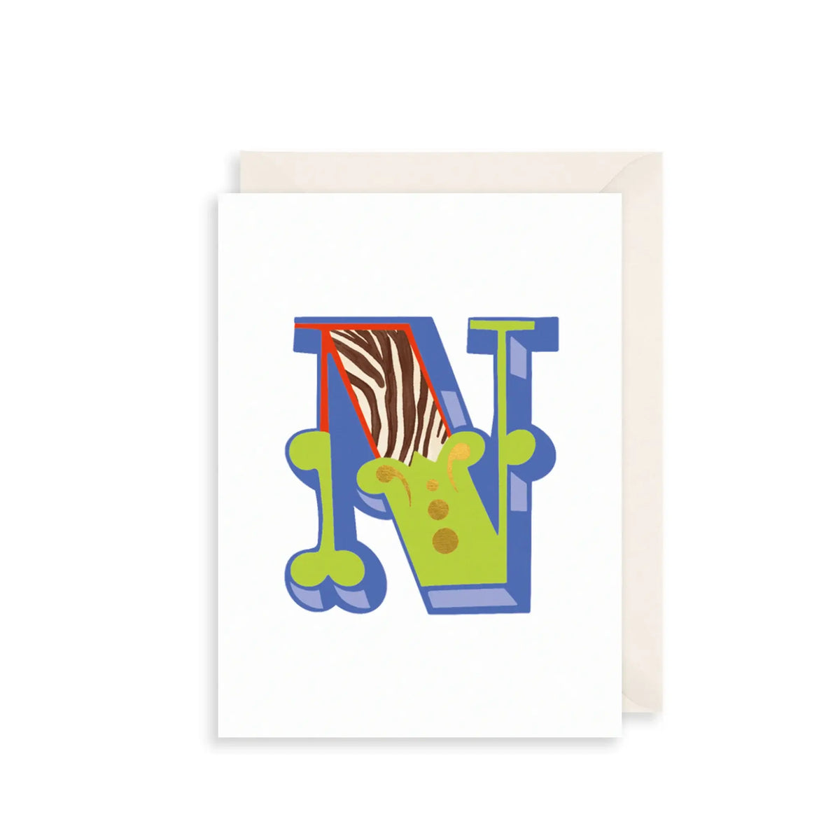 Fairground Style Alphabet Letter Card A-Z