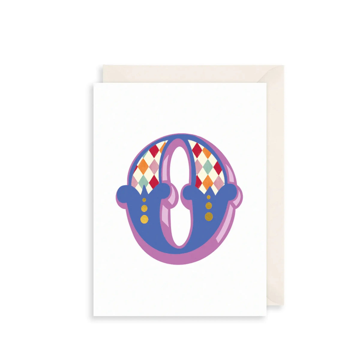 Fairground Style Alphabet Letter Card A-Z