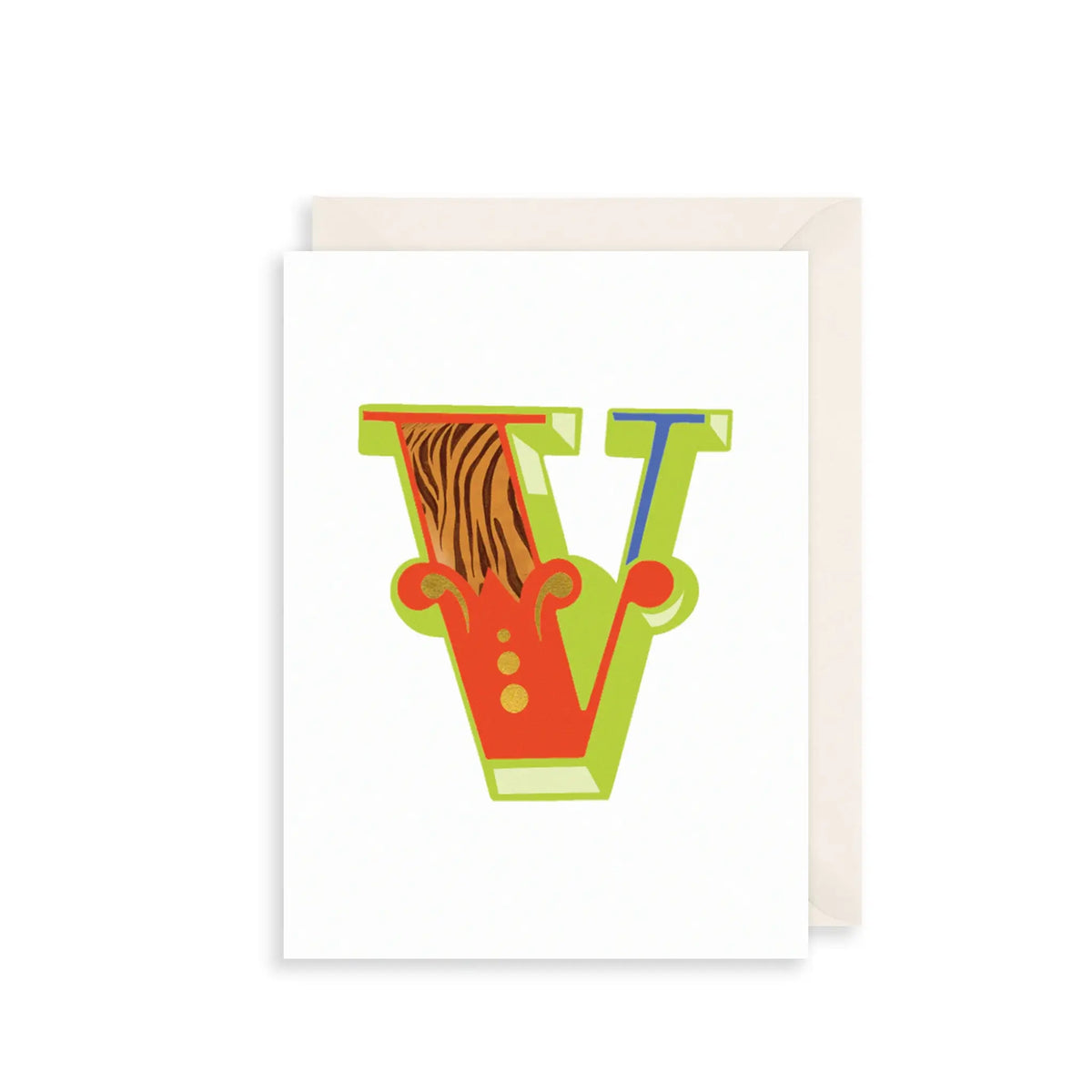 Fairground Style Alphabet Letter Card A-Z