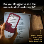 Light Up Menu Magnifier - Wine