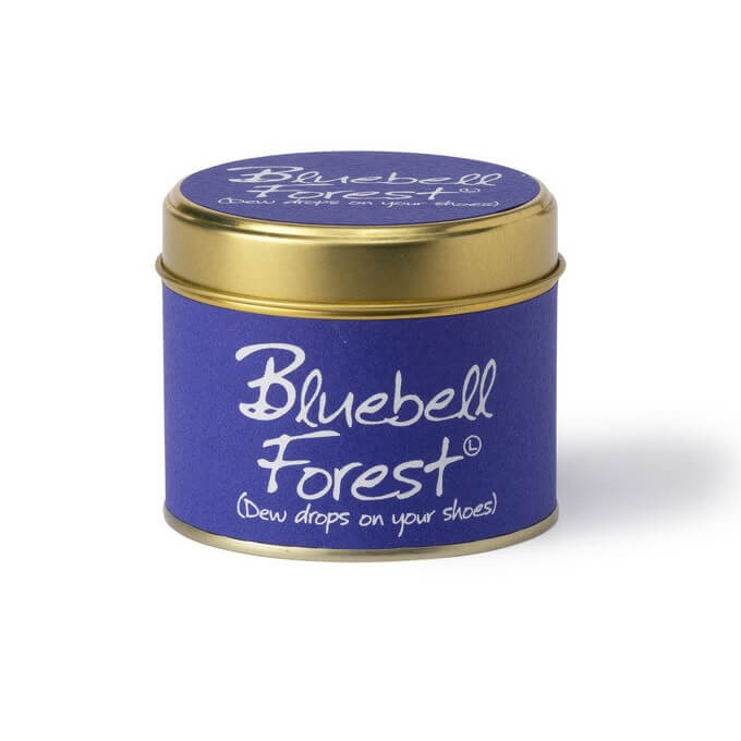Lily-Flame Candle Tin | Bluebell Forest