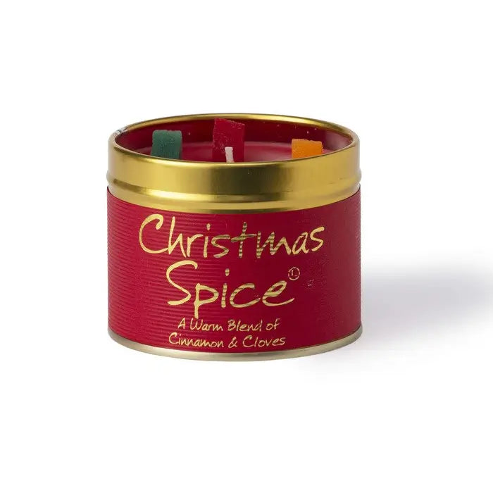 Lily-Flame Candle Tin | Christmas Spice