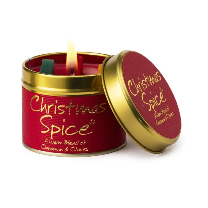 Christmas Spice Lily-Flame Candle Tin in Southend