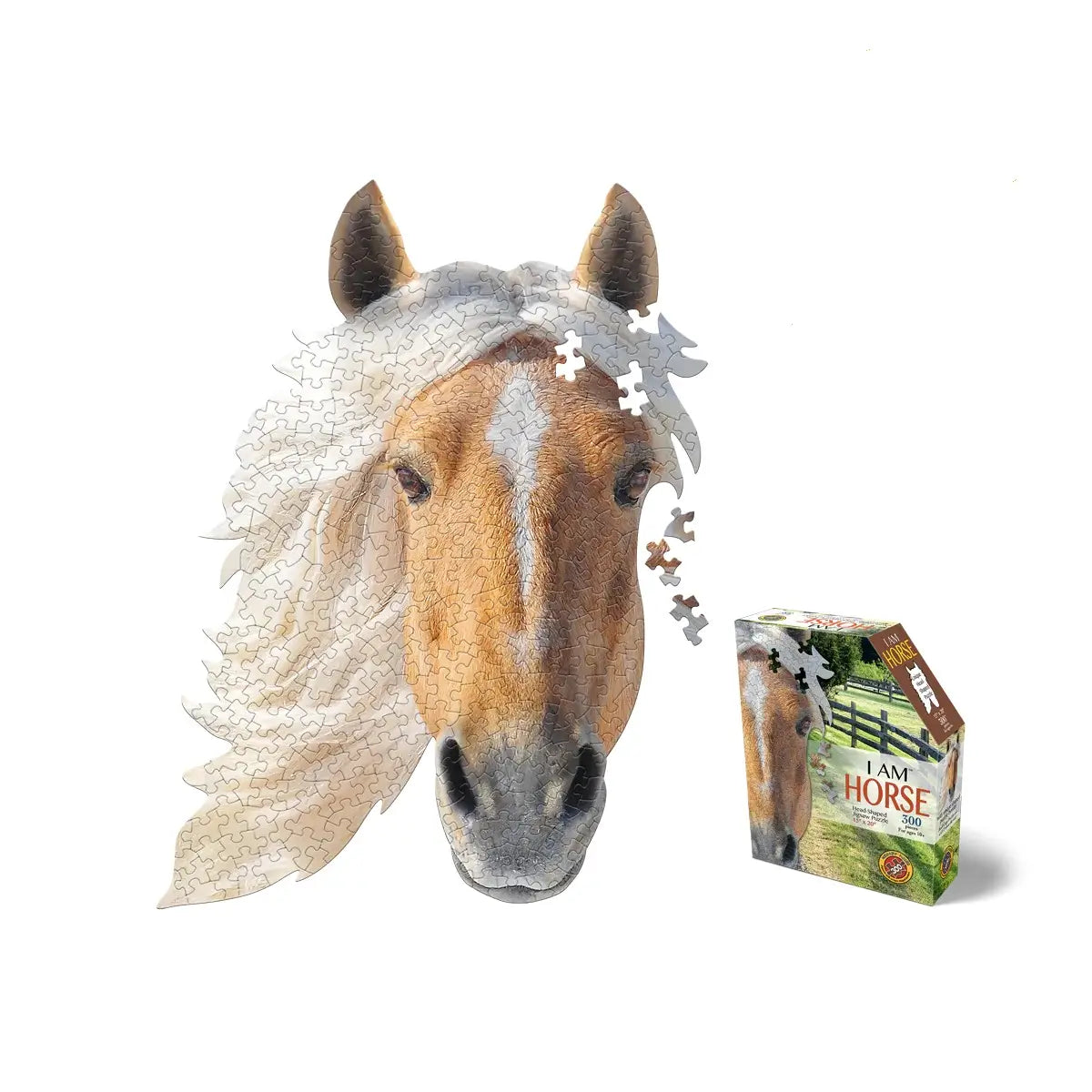 Horse Head Shape 300 Piece Jigsaw Puzzle | Madd Capp