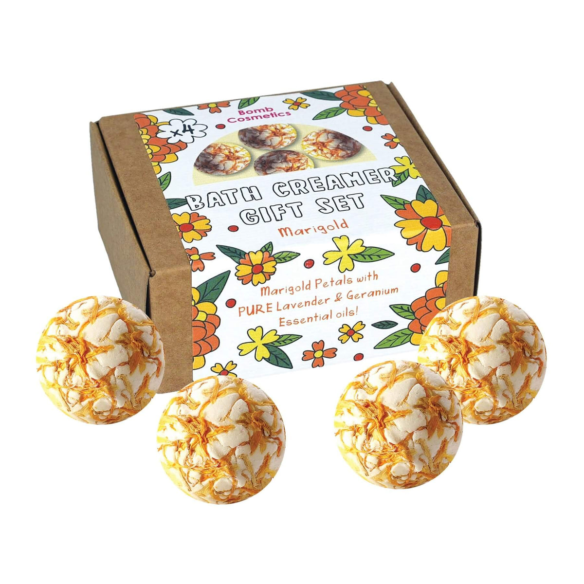 Marigold Creamer Gift Set | Bomb Cosmetics