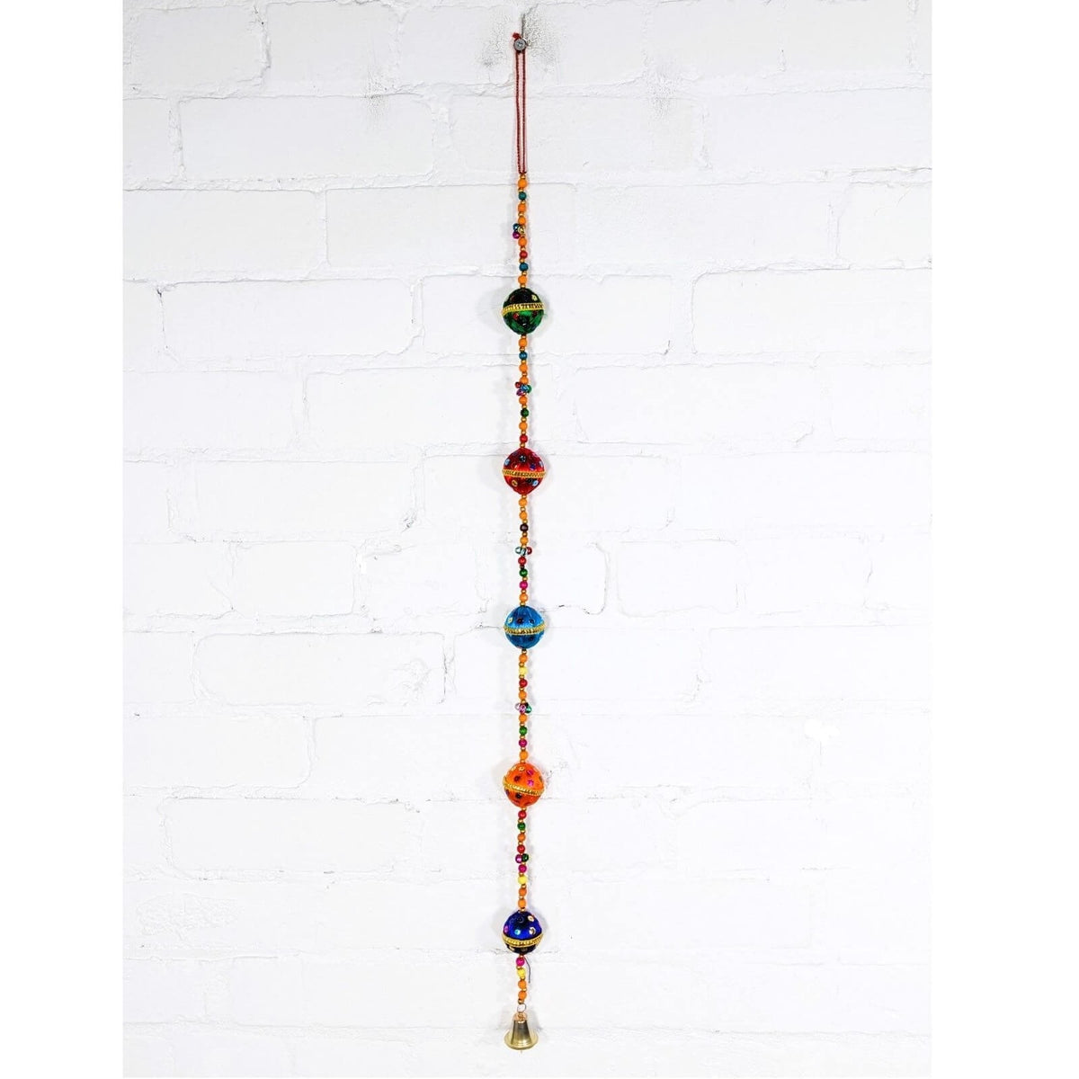 Multi Colour Ball String With Bell