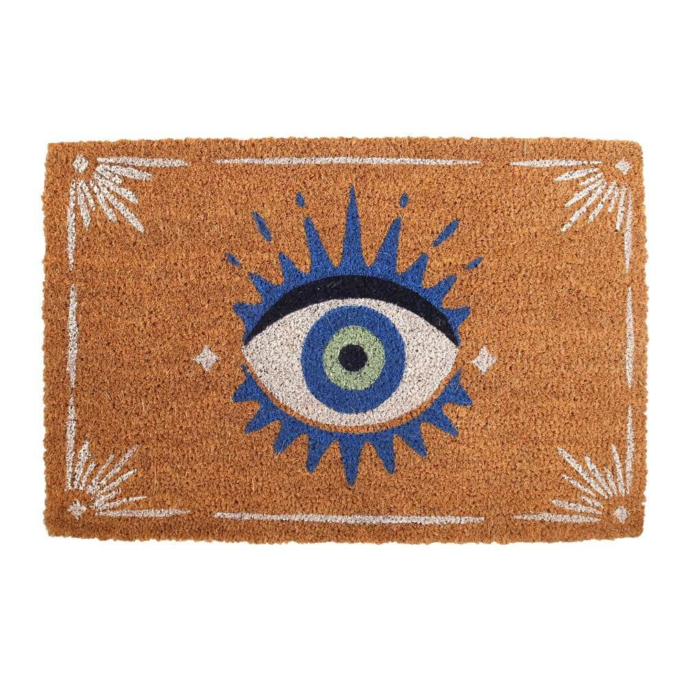 All Seeing Eye of Protection Coir Doormat Southend shop