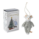 Night Before Christmas Mouse Decoration