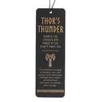 Thor's Thunder Wooden Bookmark