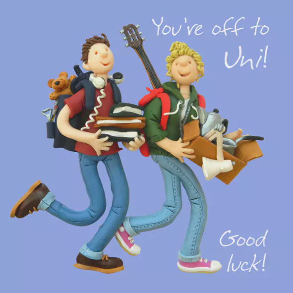 Off to Uni Good Luck Card ESB233